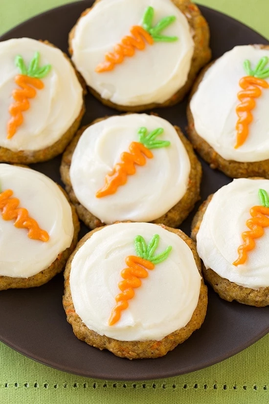 Best Springtime Cookies Carrot Cake