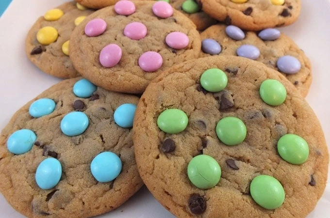 Best Springtime Cookies M&M Cookies