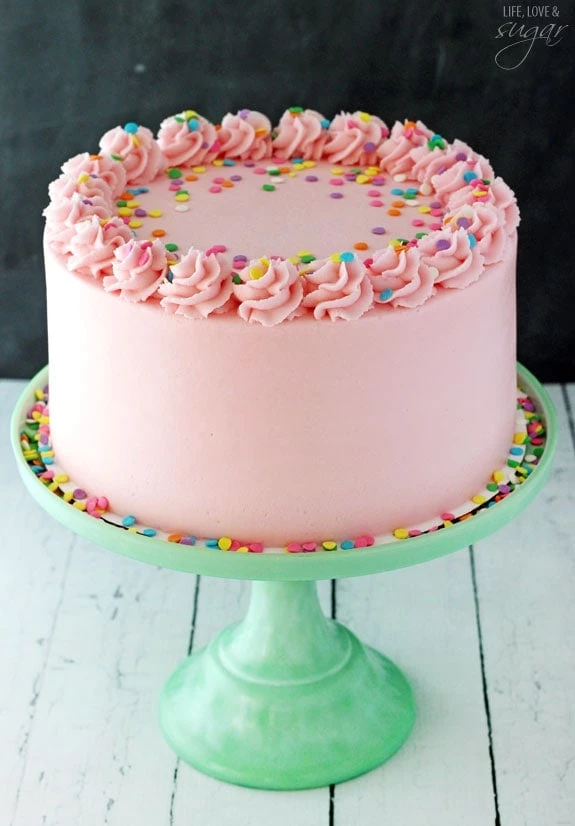 Easy Textured Buttercream Cakes - Style Sweet