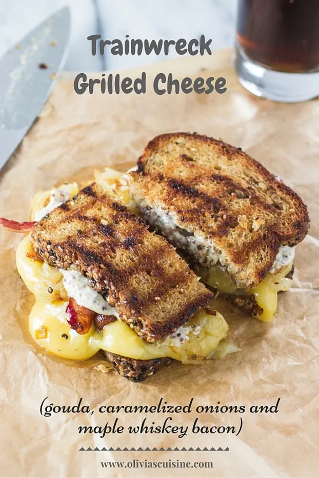 trainwreck grilled cheese