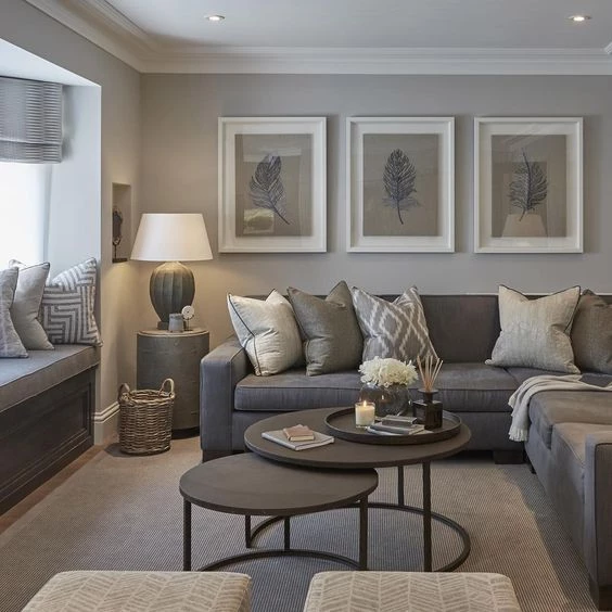 10 Modern And Earthy Living Room Decor Ideas Mommythrives - Greige Home Decor
