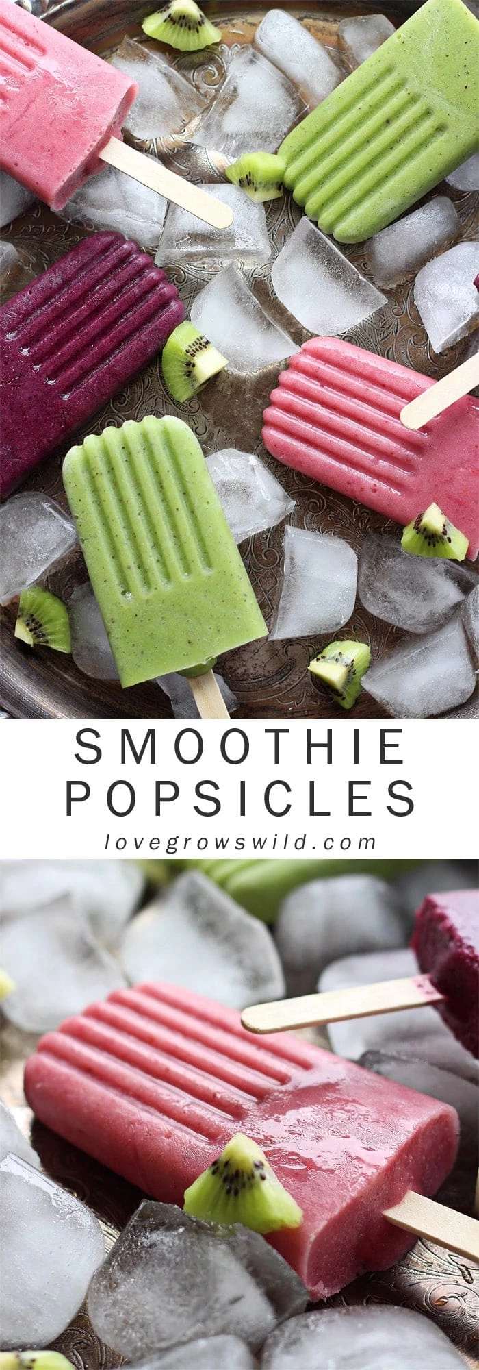Delicious Adult Popsicles - Smoothie Popsicles