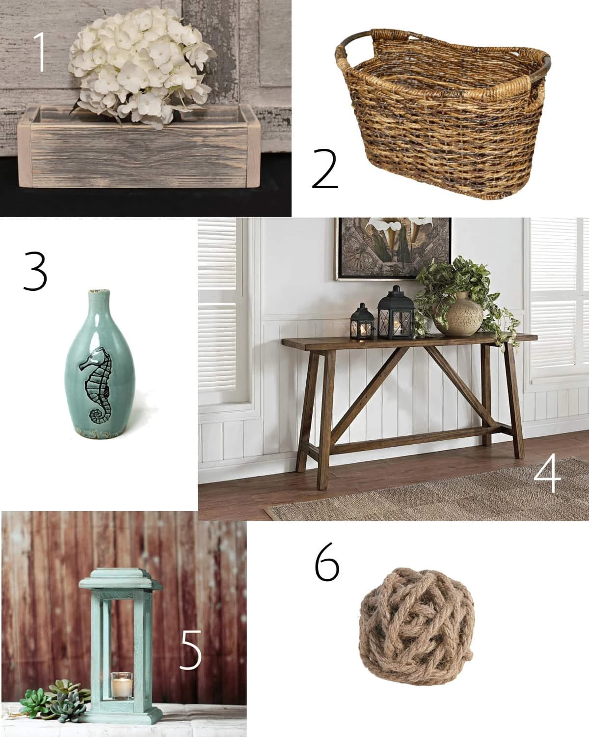 Snag This Look Beach Cottage Table - Product List