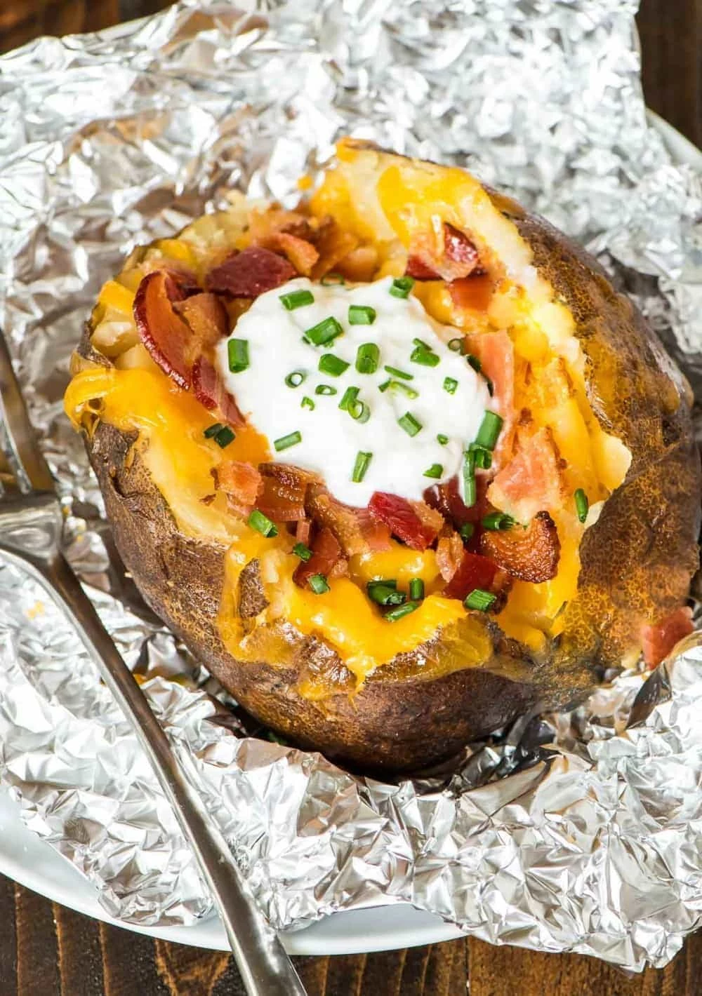 20 Slow Cooker Recipes - Crockpot Baked Potatoes