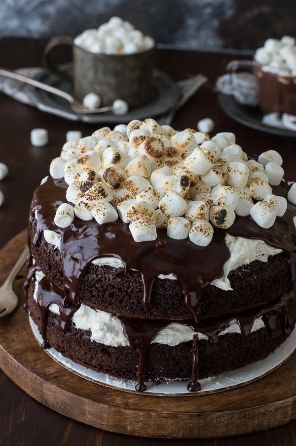 35 Cake Recipes - Hot Chocolate Cake