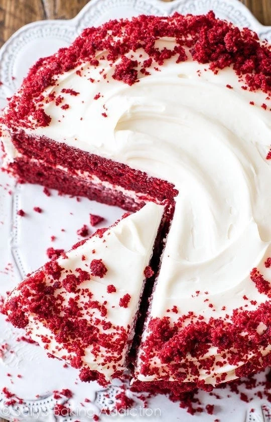 35 Cake Recipes - Red Velvet Layer Cake