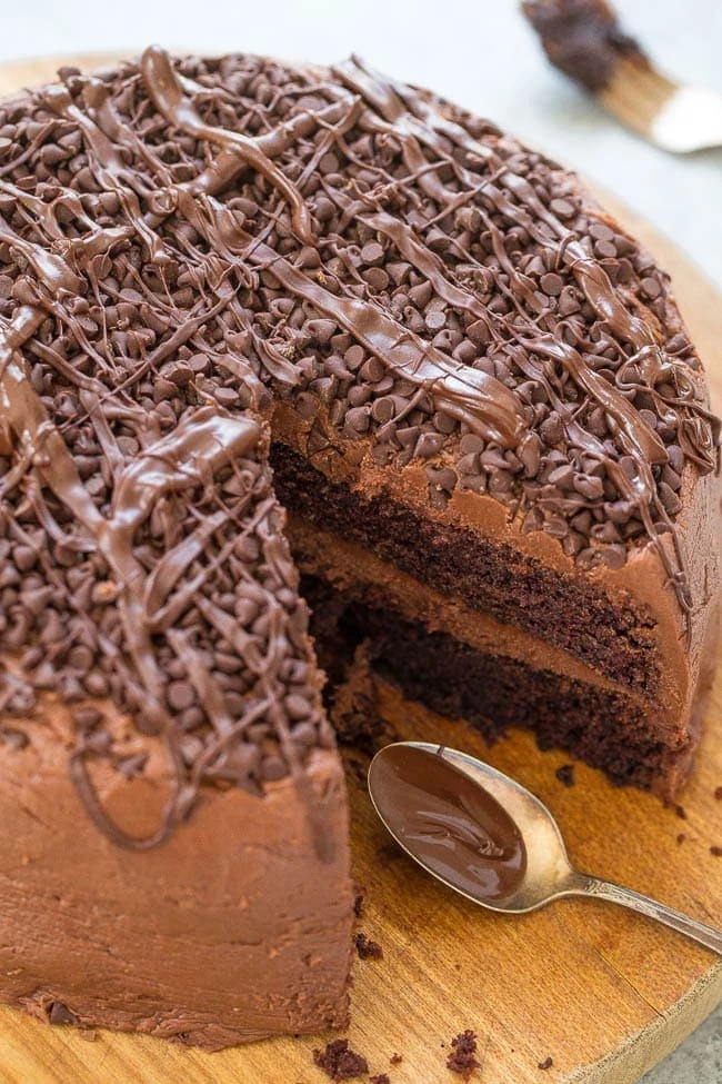35 Cake Recipes - Triple Chocolate Layer Cake