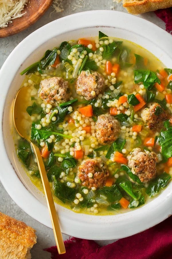 21 Delicious Soup Recipes - Italian Wedding Soup