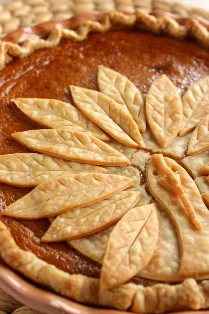 Delicious Thanksgiving Desserts - Adorable Turkey Crust Pumpkin Pie