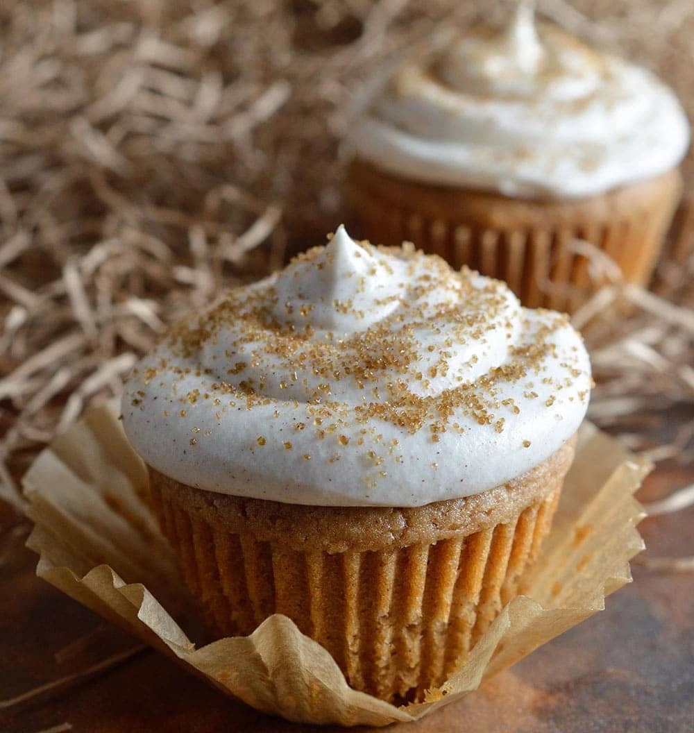 Delicious Thanksgiving Desserts - Spiced Cupcakes
