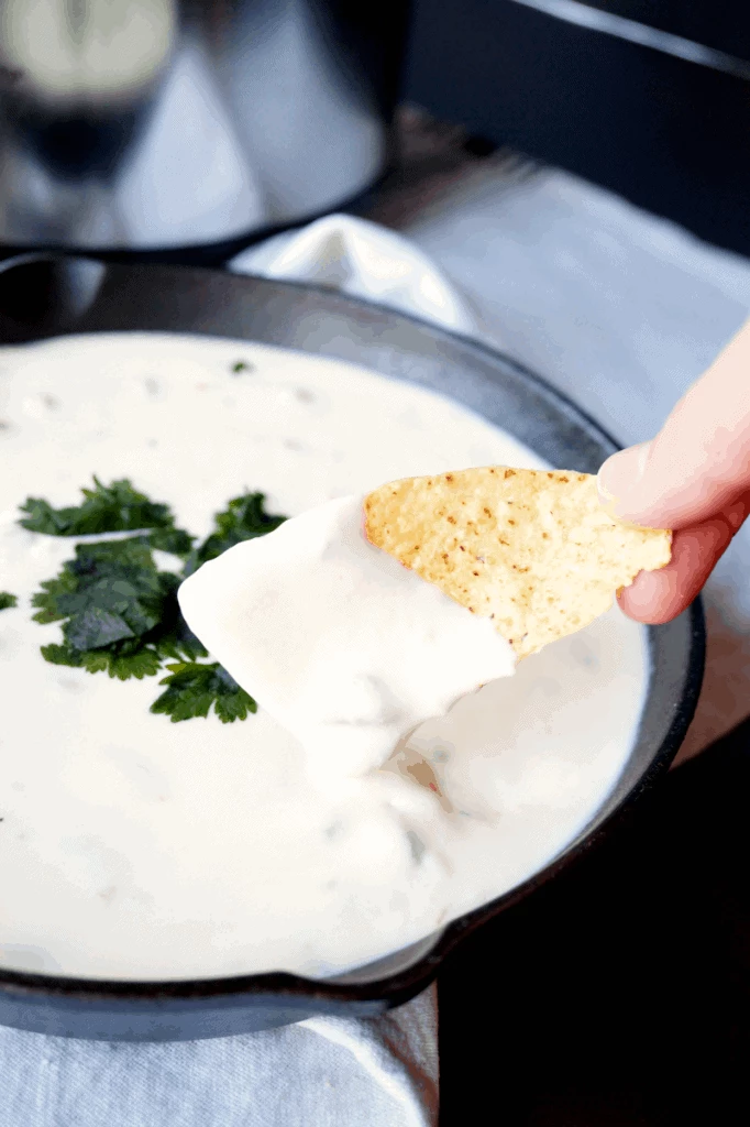 42 Amazing Super Bowl Appetizers - 5 Ingredient White Queso