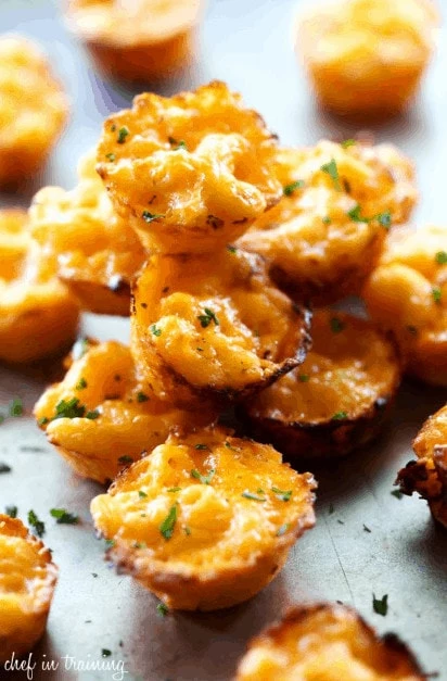 42 Amazing Super Bowl Appetizers - Mac and Cheese Bites