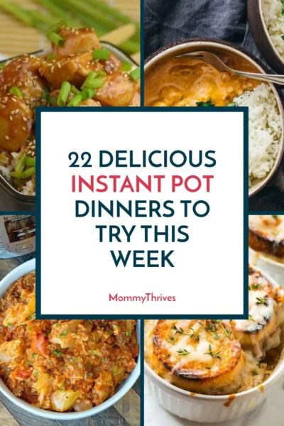 Dinner Recipes To Make In an Instant Pot - Instant Pot Recipes To Try This Week - Easy Instant Pot Recipes