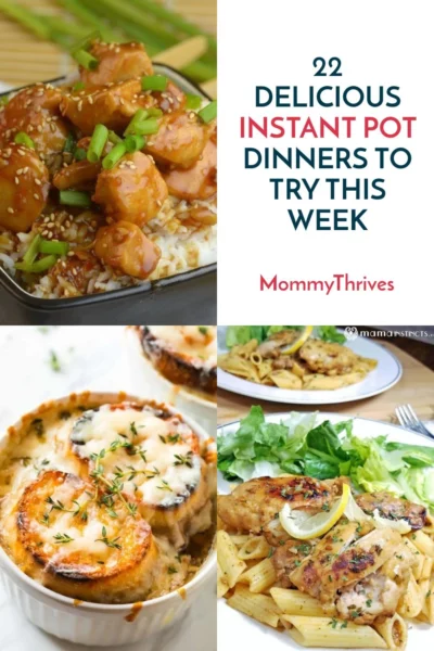 Instant Pot Recipes To Try This Week - Easy Instant Pot Recipes - Dinner Recipes To Make In an Instant Pot