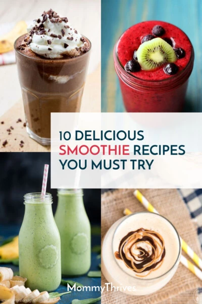 Delicious Smoothie Recipes - Easy Smoothie Recipes For Breakfast - Fruit Smoothie Recipes