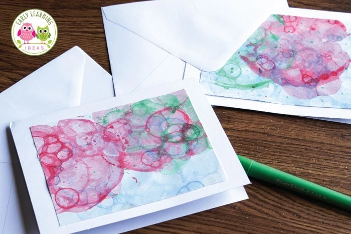 15 DIY Art - Bubble Painting