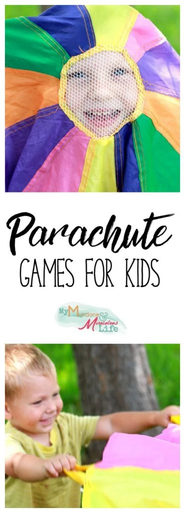 Backyard Activities For Kids - Parachute Games