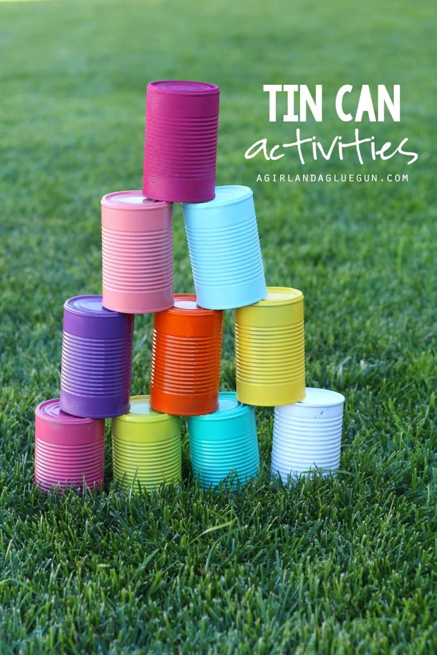 Backyard Activities For Kids - Save Some Tin Cans
