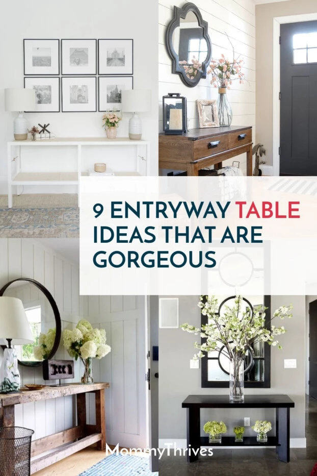9 Entryway Table Ideas That Are, Entryway Table Ideas Farmhouse