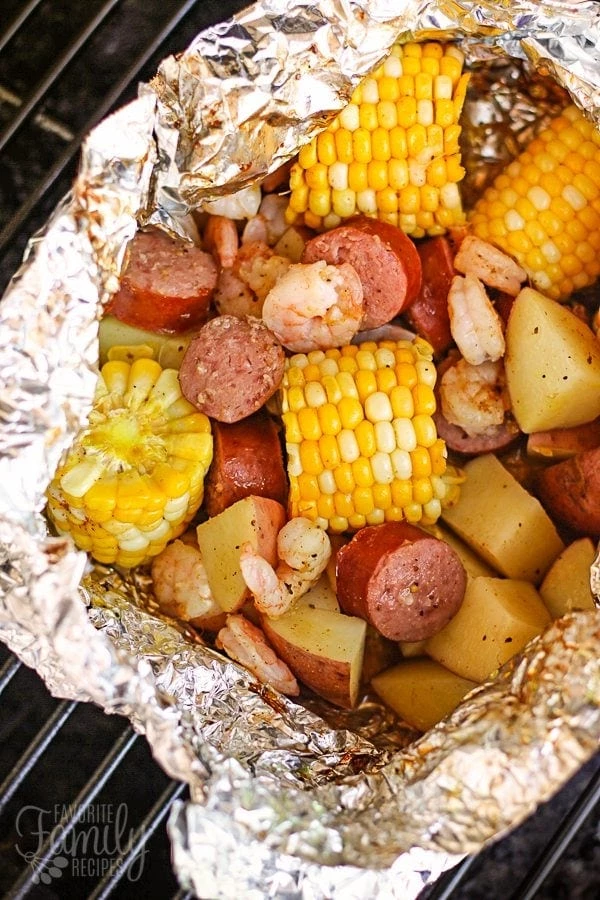 Cajun Style Grilled Foil Packets