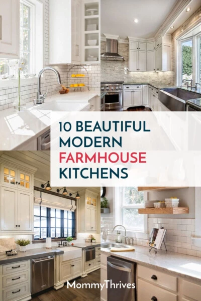 Farmhouse Decor Ideas For Kitchen - Simple Farmhouse Kitchen Decor - Modern Farmhouse Style For Kitchens
