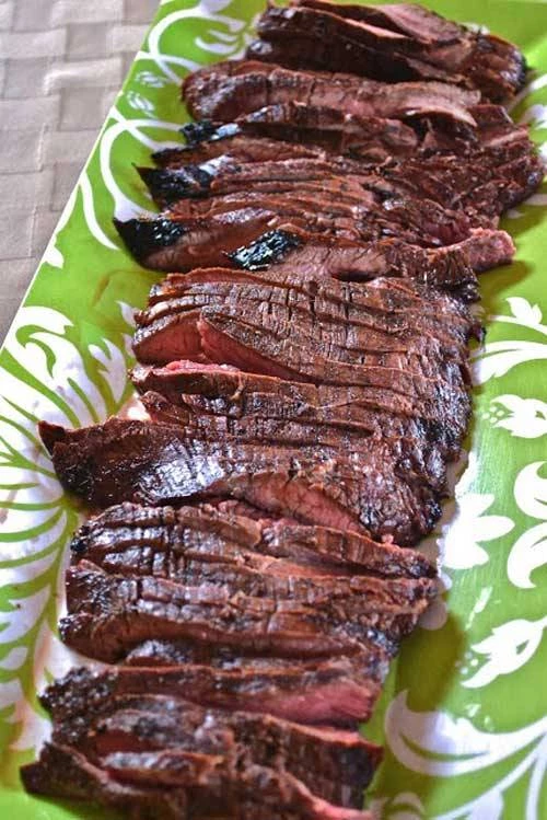 Grilled Balsamic Flank Steak