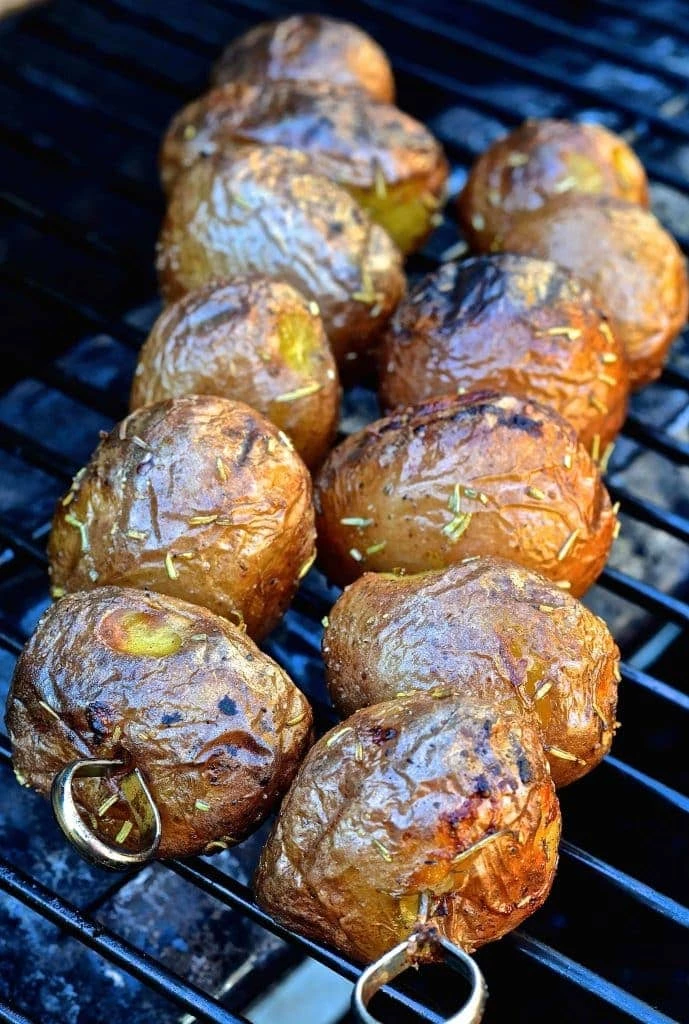 Grilled Rosemary Baby Potatoes