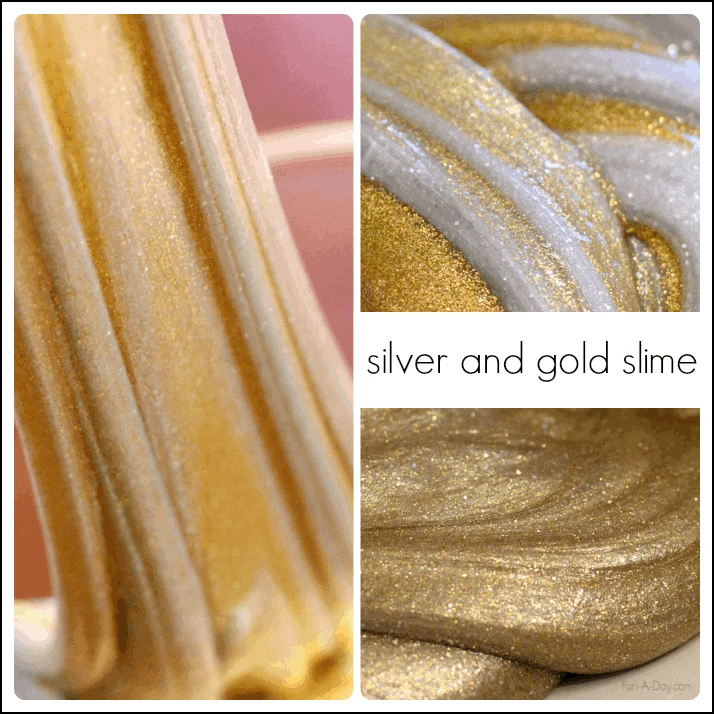 Silver and Gold Slime