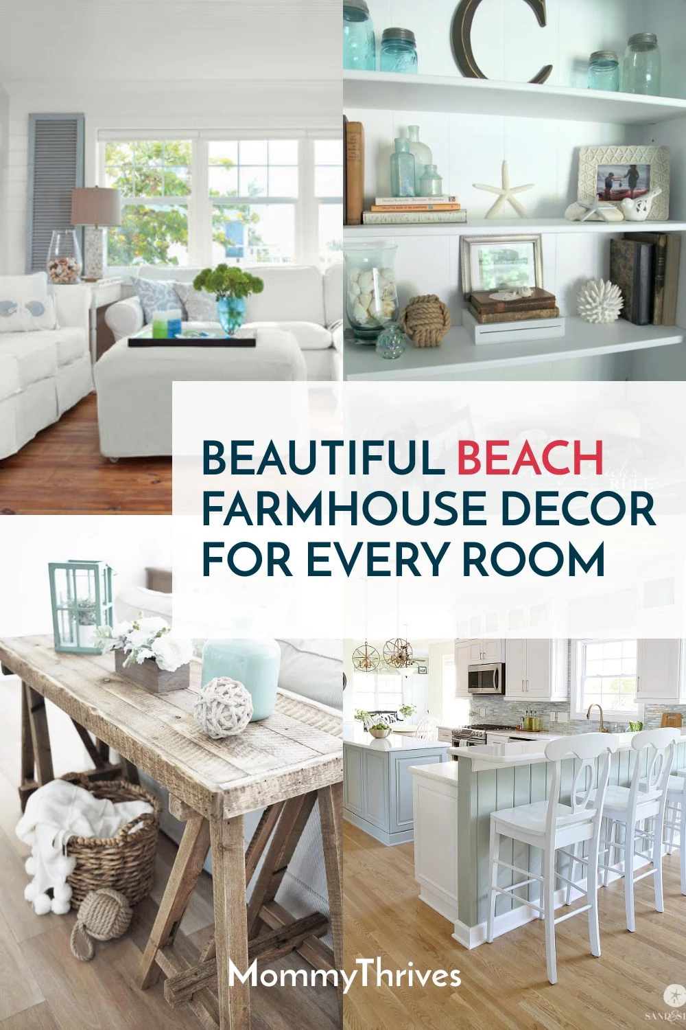Beach Cottage Decor For Every Room In Your Home - MommyThrives