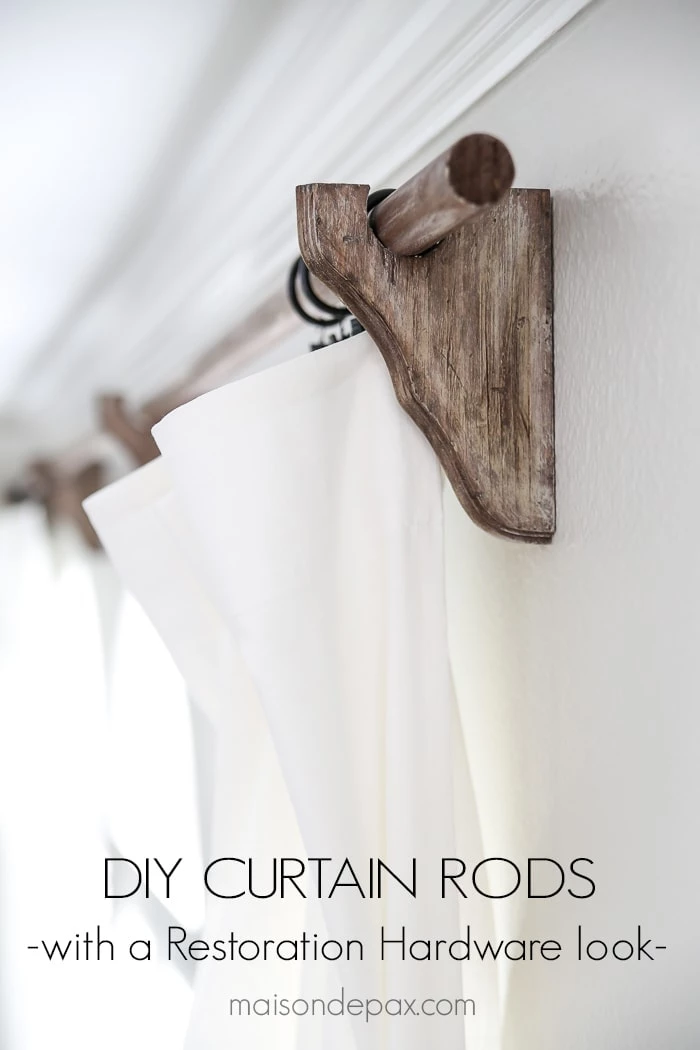DIY Curtain Rods