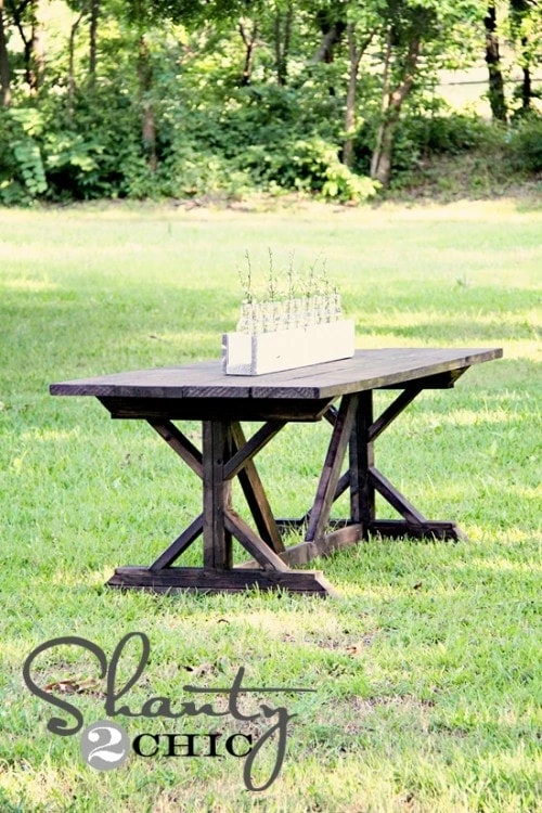 Fancy Farmhouse Table