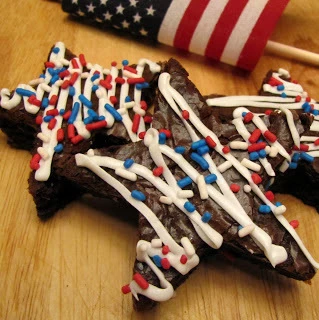 Red, White, and Blue Brownies
