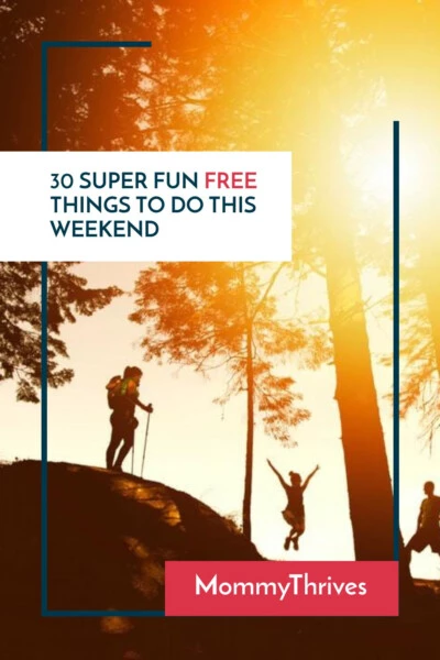 Fun Activities For A No Spend Weekend - No Spend Weekend Ideas with Kids - Things To Do On a No Spend Weekend At Home