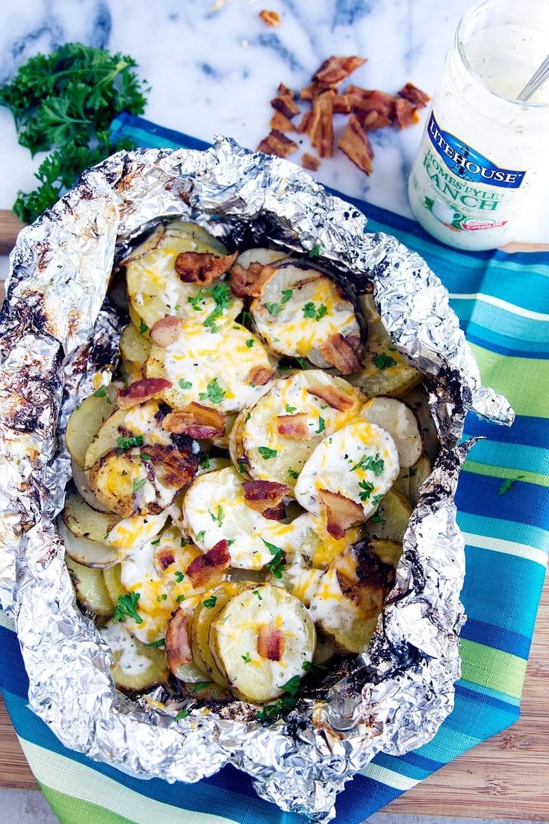 Bacon Ranch Grill Potatoes