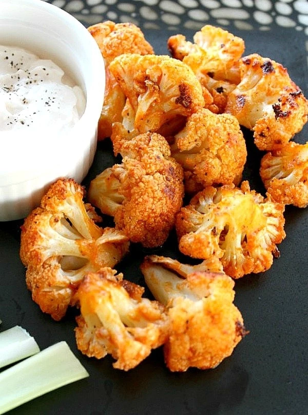 Cauliflower Buffalo Bites