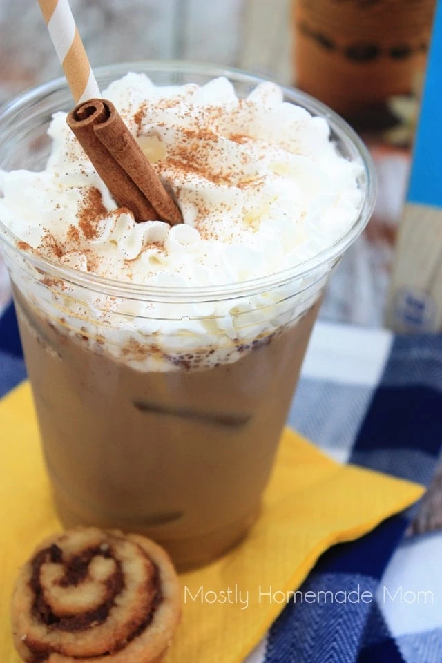 Cinnamon Roll Iced Coffee