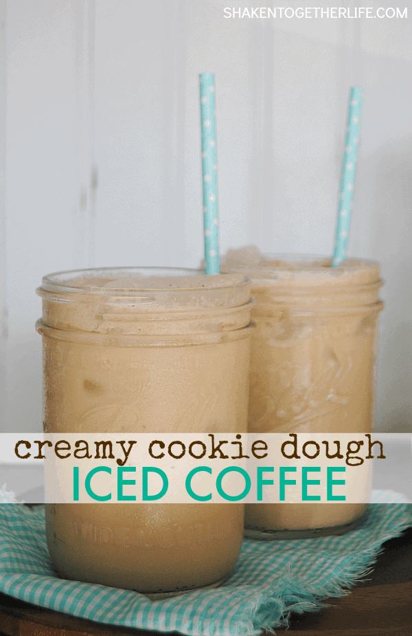 Creamy Cookie Dough Iced Coffee