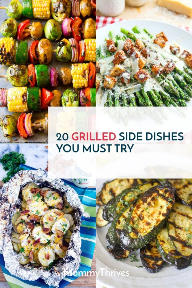 Delicious Grilled Veggie Recipes - Easy Grilled Side Dishes For Dinner - Grilled Vegetables and Side Dishes