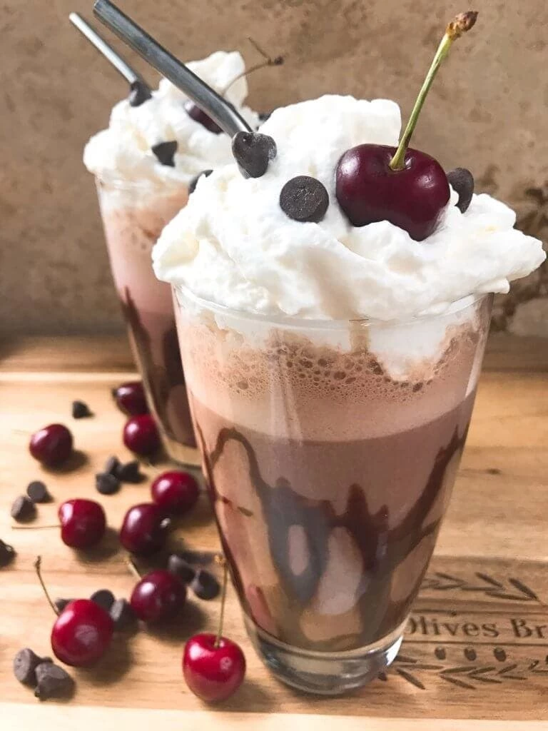 Frozen Black Forest Mocha Coffee