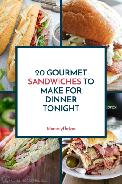 Gourmet Sandwich Recipes To Try - Sandwich Recipes To Make For Dinner - Delicious Sandwich Recipes