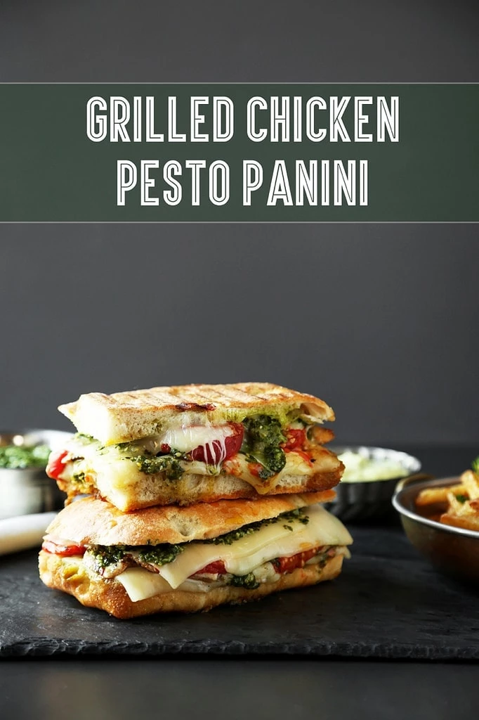 Grilled Chicken Pesto Panini