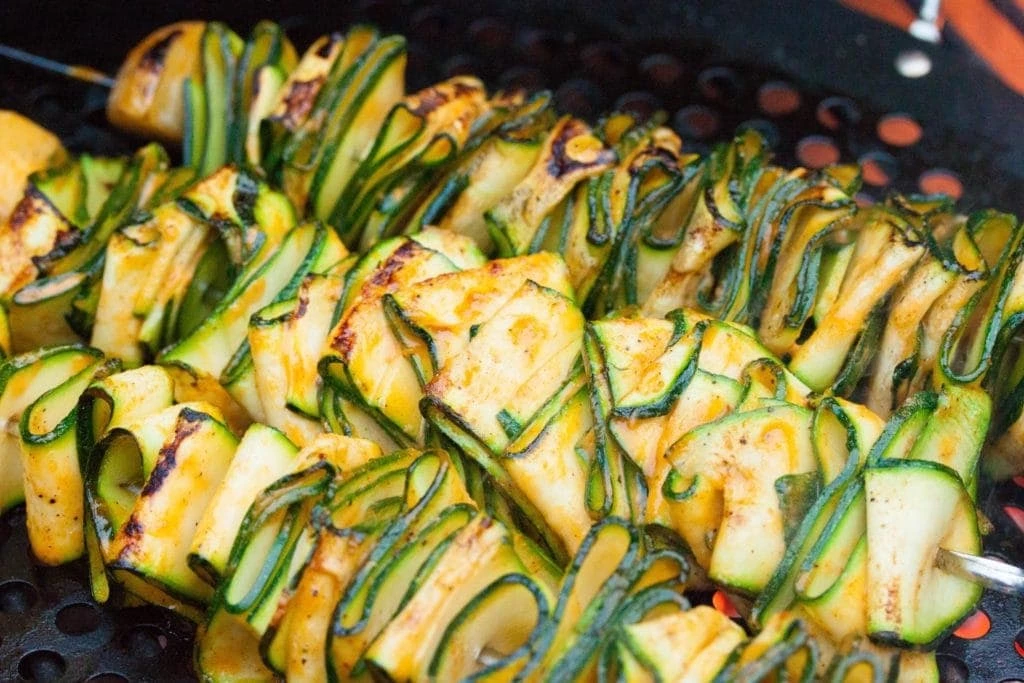 Grilled Zucchini Ribbons