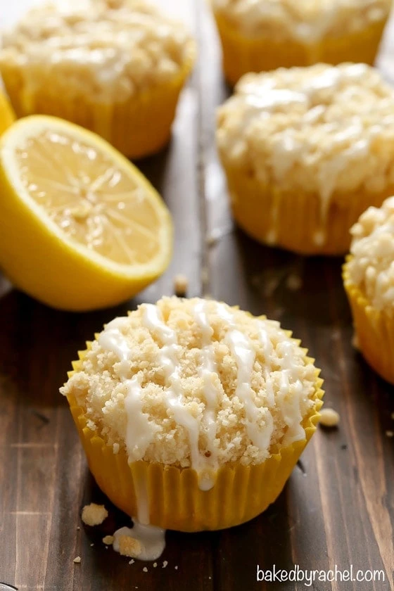 Lemon Crumb Muffins