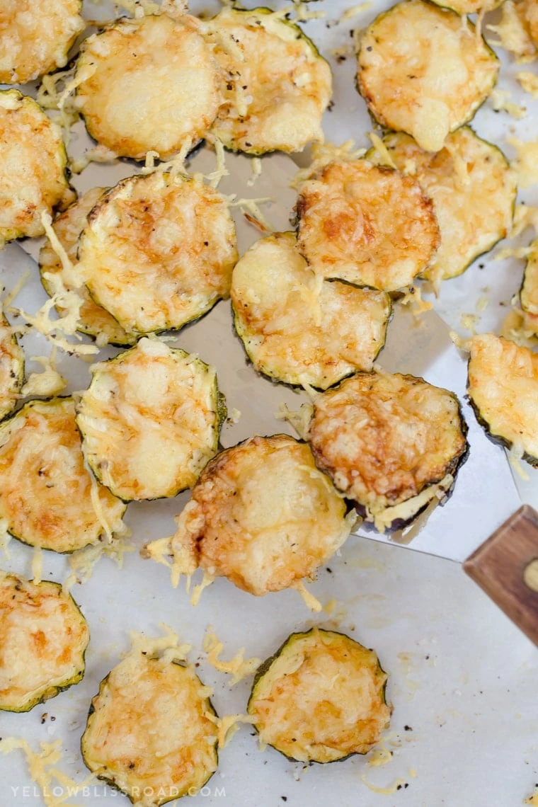 Parmesan Zucchini Crisps