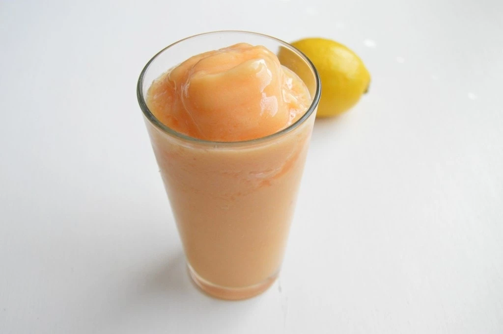 Peach Lemonade Ice