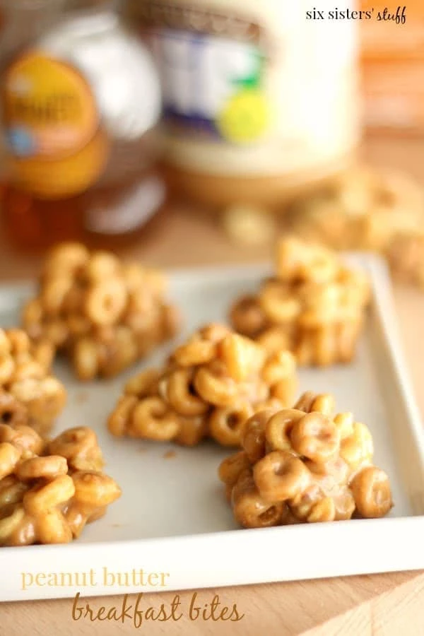 Peanut Butter Breakfast Bites