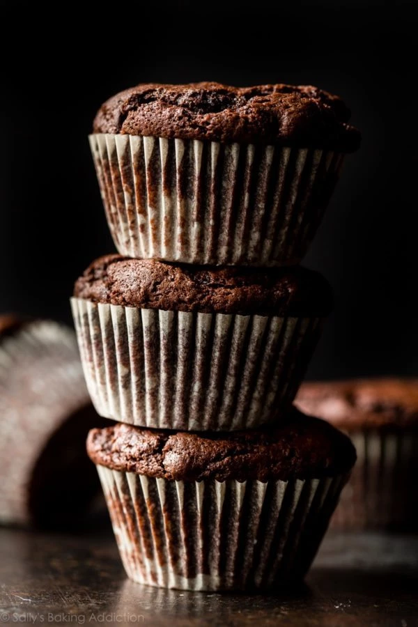 Triple Chocolate Muffins