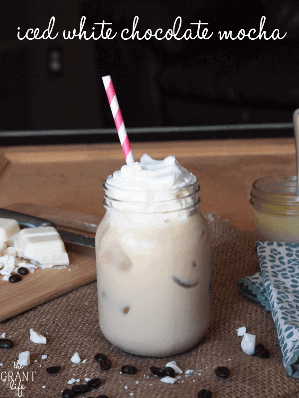 White Chocolate Iced Mocha