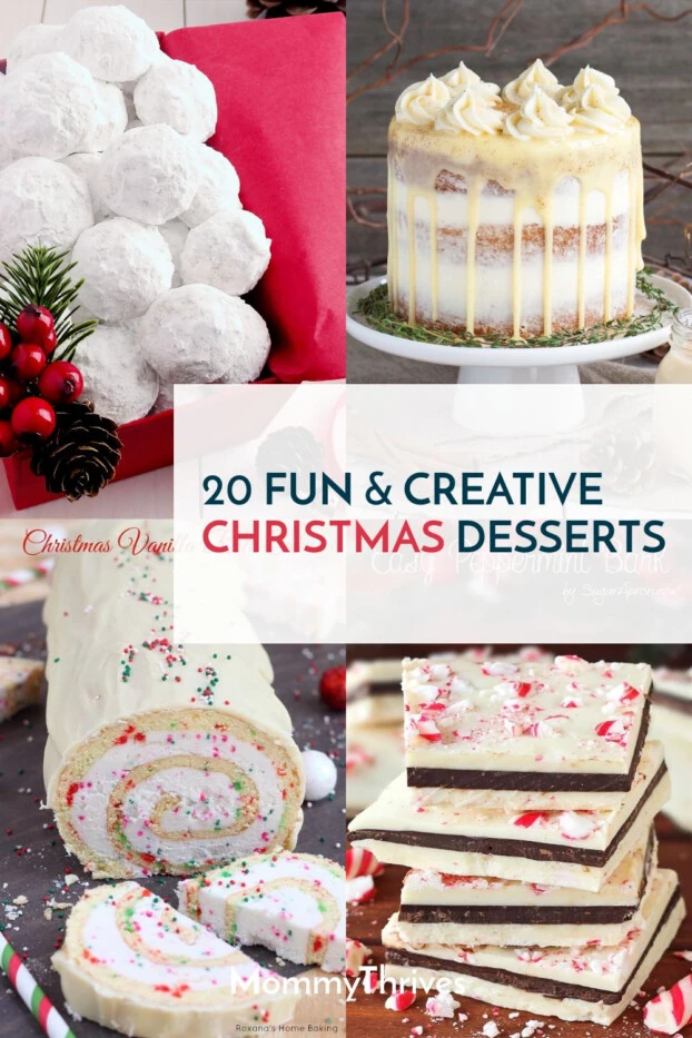 Easy Christmas Dessert Recipes For Christmas Party - Fancy and Creative Christmas Desserts - 20 Super Fun Christmas Desserts