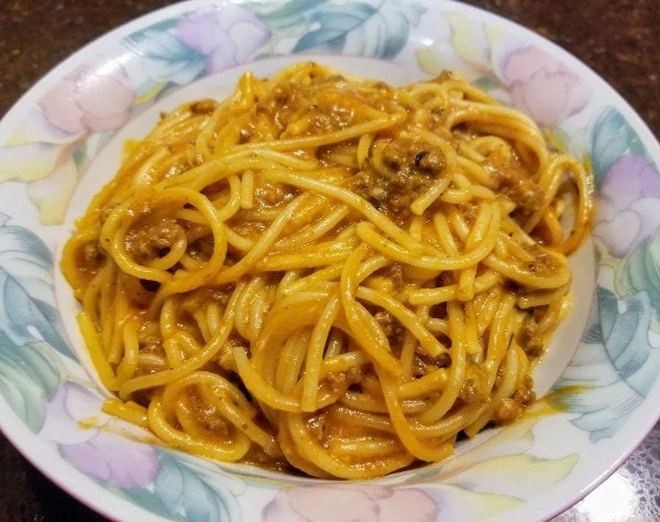 Instant Pot Meaty Spaghetti